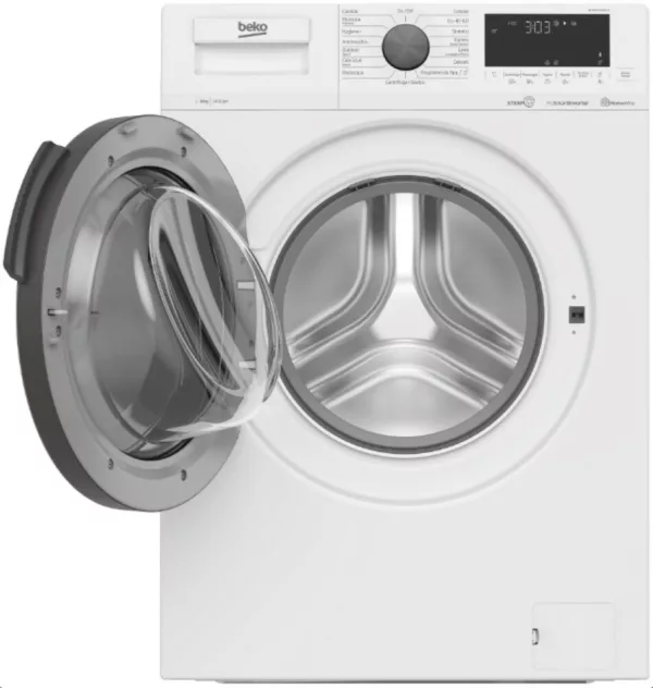 Beko WUX81436AI Steamcure steam washing machine cm. 60 - capacity 8 kg - white - Image 4
