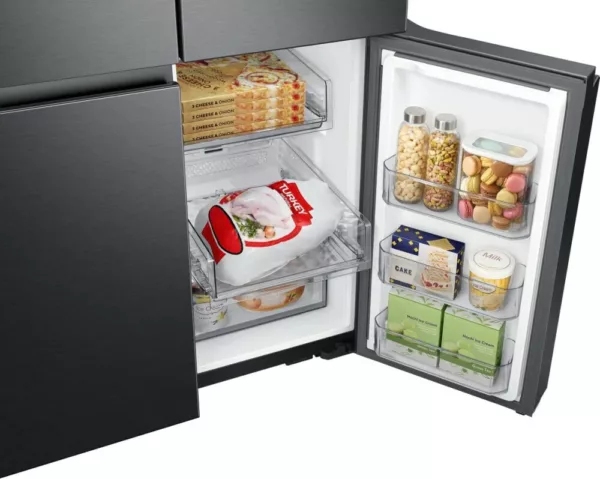 Samsung RF65A90TEB1 side-by-side refrigerator with freezer compartment - cm. 91 hours 182 - lit. 650 - black - Image 10