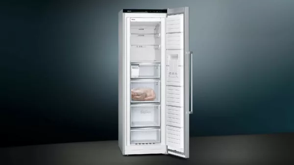 Siemens GS36NAIDP Iq500 Freestanding freezer cm. 60 o'clock 186 - l. 242 - stainless steel - Image 3