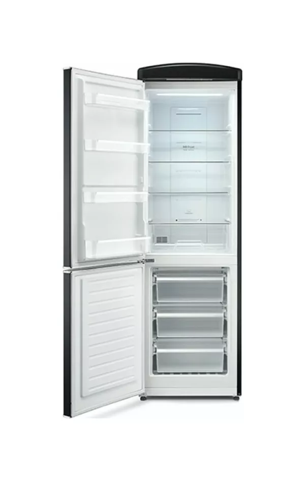 Severin RKG 8888 Freestanding refrigerator with freezer cm. 60 o'clock 195 - l. 315 - black - Image 2