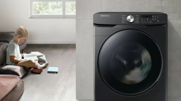 Samsung WF18T8000GV washing machine cm. 69 - capacity 18 kg - black - Image 10