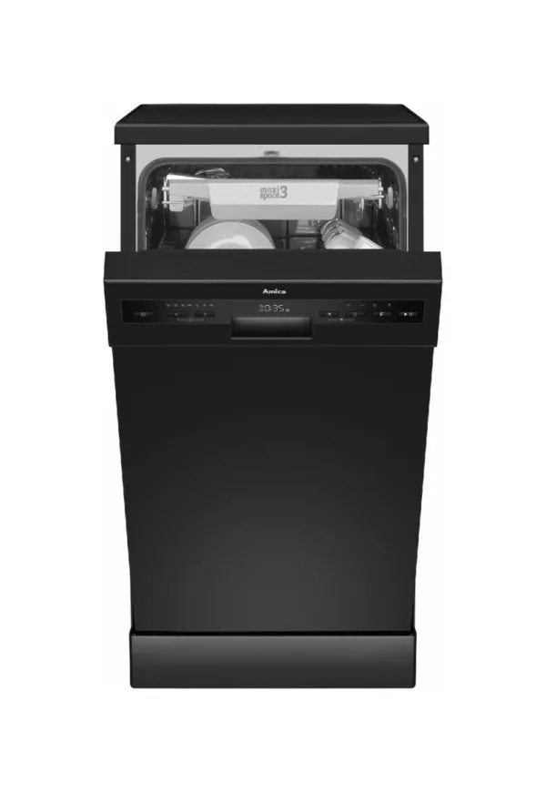 Amica DFM46C8EOIBH Freestanding dishwasher cm. 45 - 10 place settings - black - Image 4