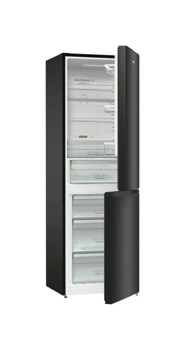 Gorenje NRK619EABXL4 Freestanding refrigerator with freezer cm. 60 hours 185 - l. 300 - black - Image 2
