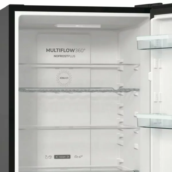 Gorenje NRK619EABXL4 Freestanding refrigerator with freezer cm. 60 hours 185 - l. 300 - black - Image 7