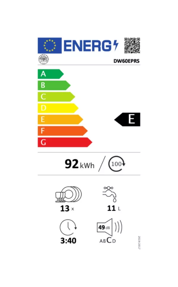 Bertazzoni DW60EPRS Professional built-in dishwasher 60 cm – 12 place settings - Image 3